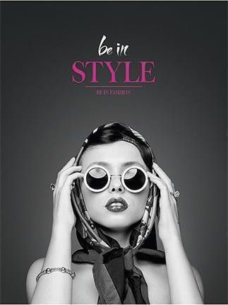Sešit "Be in style", čtverečkovaný, mix, A5, 80 listů, SHKOLYARYK - obrázek 1