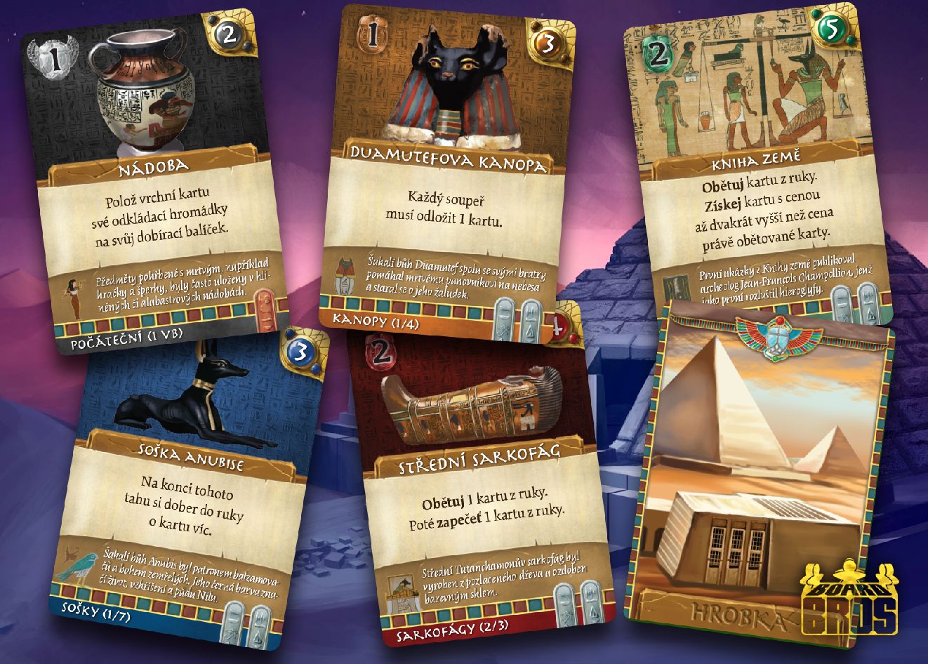 BoardBros Ve stínu pyramid - obrázek 3