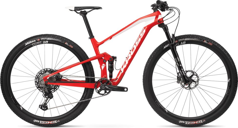 Kross Earth TE 29" - model 2020 červeno-bílá - M (17") - obrázek 1