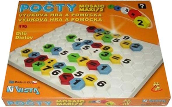 Stavebnice počty MOSAIC-MAXI/2 - obrázek 1