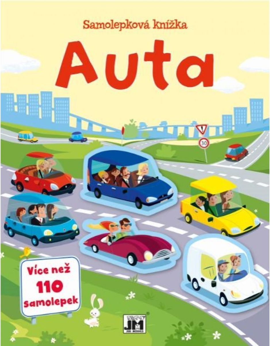 Samolepková knížka - Auta - - obrázek 1