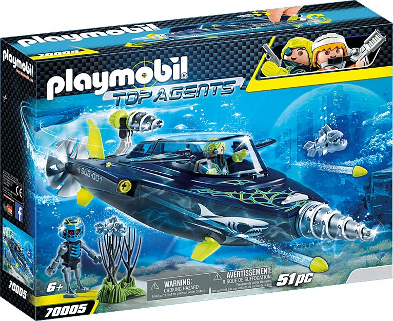 Playmobil 70005 Team S.H.A.R.K. Ničitel s vrtákem - obrázek 1