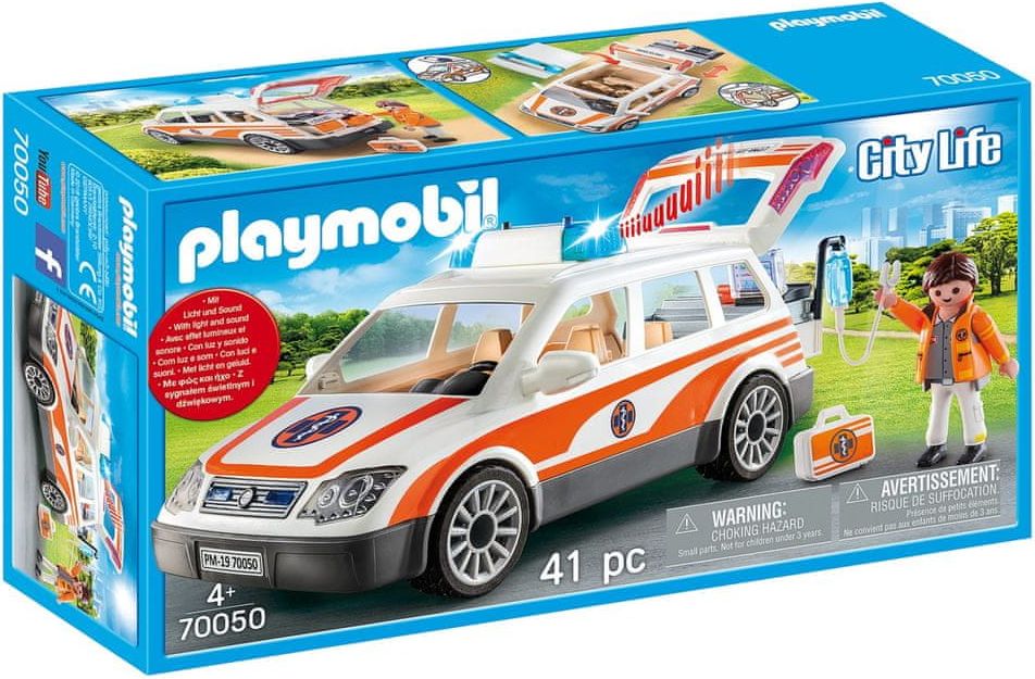 Playmobil 70050 Zásahové vozidlo záchranářů se zvukem a světly - obrázek 1