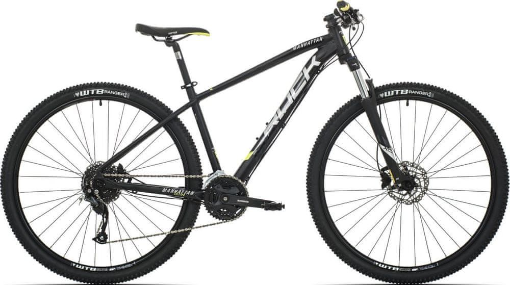 Rock Machine Manhattan 90-29 25th Anniversary 19" (L) mat black/silver/black - obrázek 1