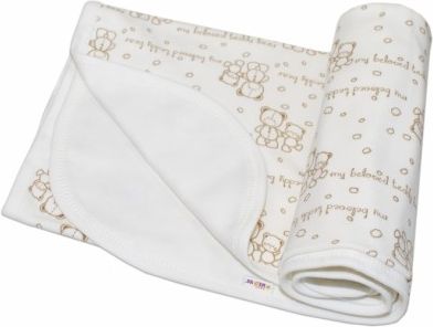 Dětská deka, dečka Baby Teddy 80x90cm - bavlna - obrázek 1