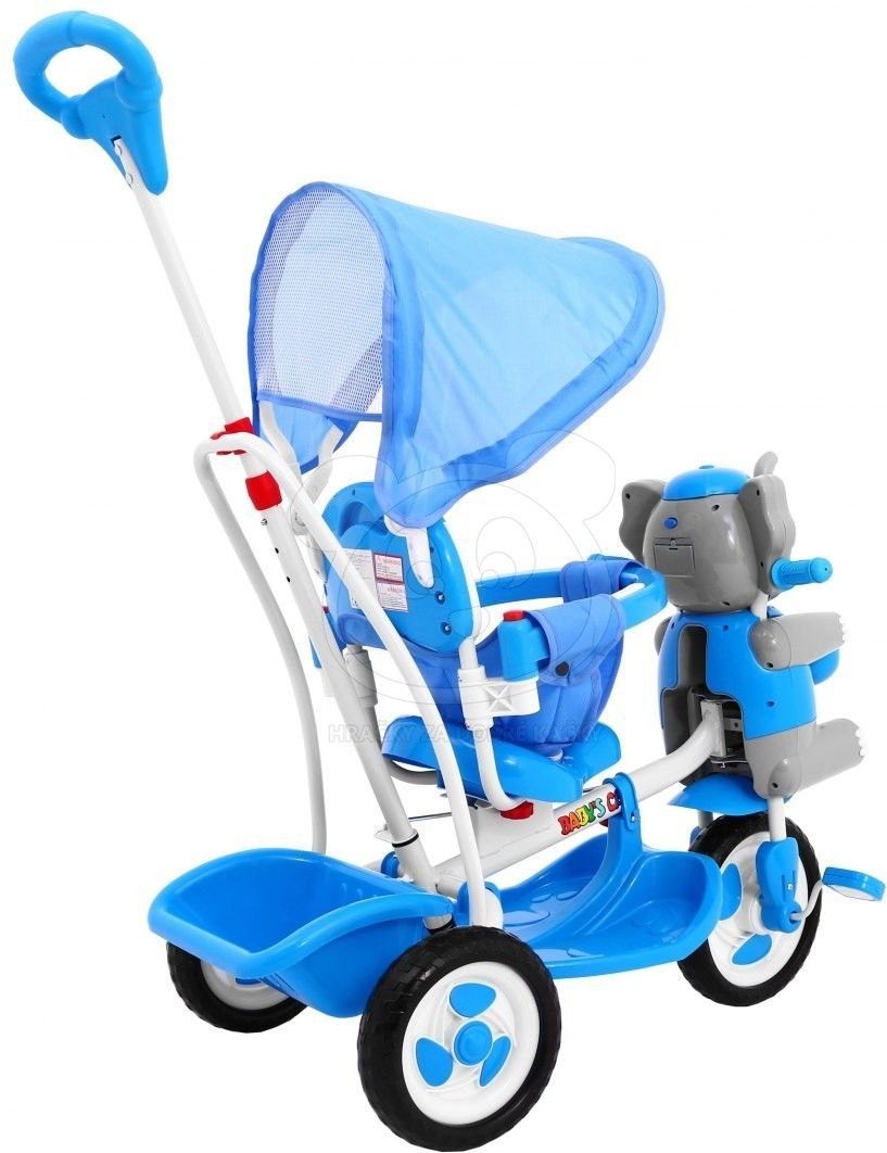 Eurobaby tříkolka - Modrá kachna - obrázek 15
