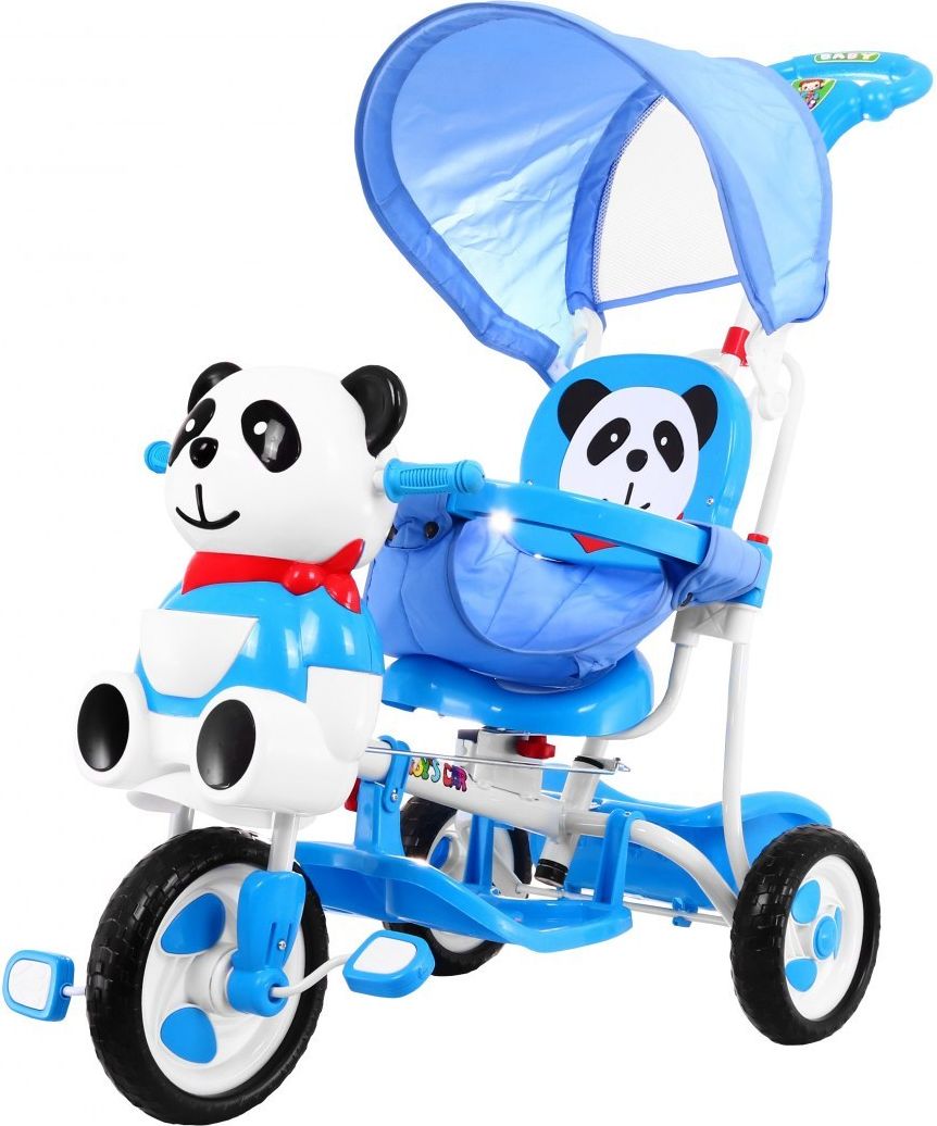 Eurobaby tříkolka - Modrá panda - obrázek 1