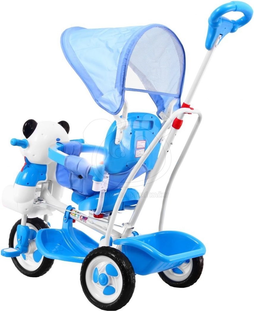 Eurobaby tříkolka - Modrá panda - obrázek 6