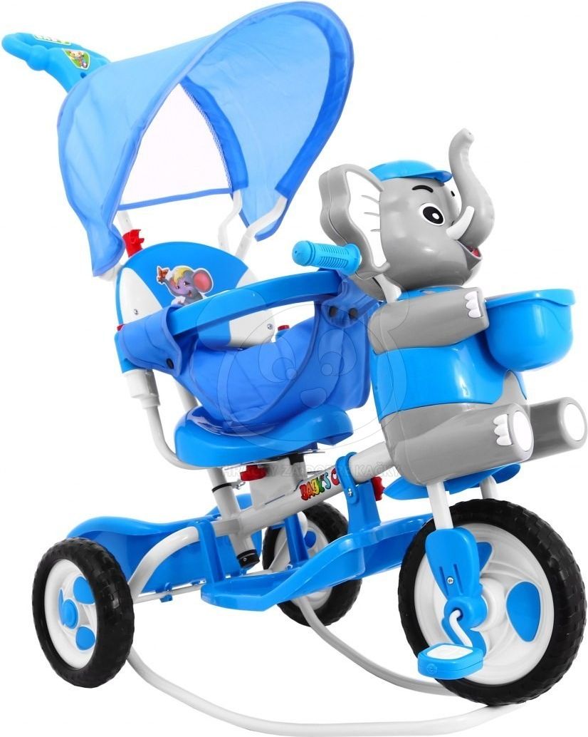 Eurobaby tříkolka - Růžová kachna - obrázek 17