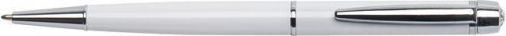 Kuličkové pero s bílými krystaly "Lily Pen-MADE WITH SWAROVSKI ELEMENTS", bílá, 13 cm, - obrázek 1