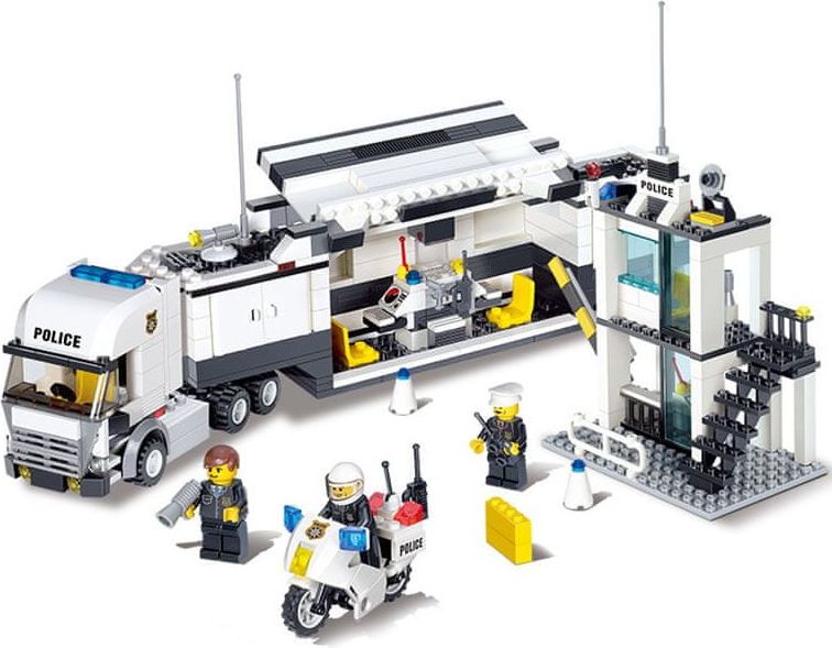 Blocki Blocki stavebnice Policejní mobilní kontrola typ LEGO 511 dílů - obrázek 1