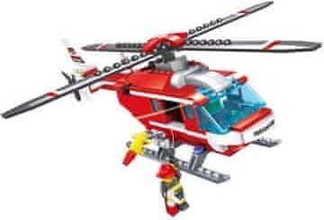 Blocki Blocki stavebnice Hasičský vrtulník typ LEGO 226 dílů - obrázek 1