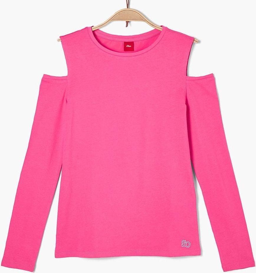 s.Oliver dívčí tričko XL růžová - obrázek 1