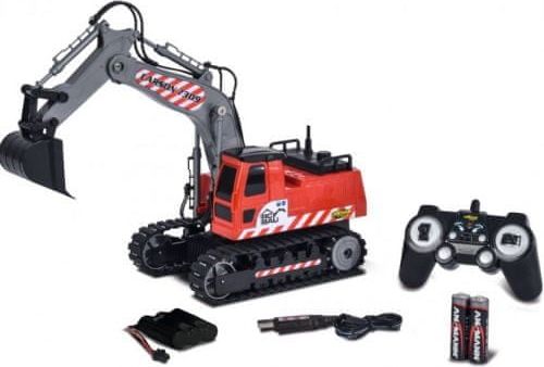 CARSON Pásový bagr 1:26 RTR s akumulátorem a bateriemi - obrázek 1