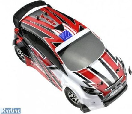 AUTO FUNRACE WRC 1:18 Červený - obrázek 1