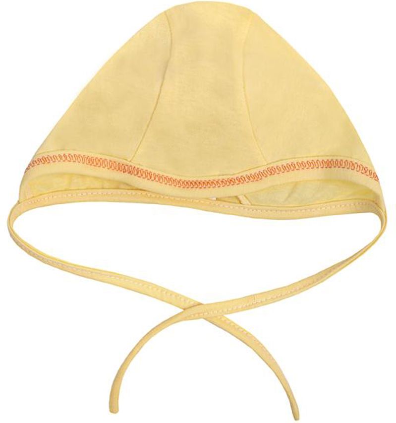 Kojenecká čepička New Baby žlutá - 62 (3-6m) - obrázek 1