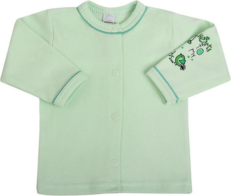 Kojenecký kabátek Bobas Fashion Benjamin zelený - 62 (3-6m) - obrázek 1