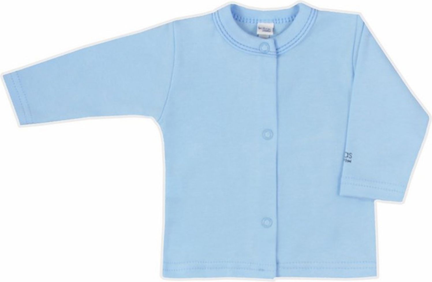 Kojenecký kabátek Bobas Fashion Mini Baby modrý - Kojenecký kabátek Bobas Fashion Mini Baby modrý - obrázek 1