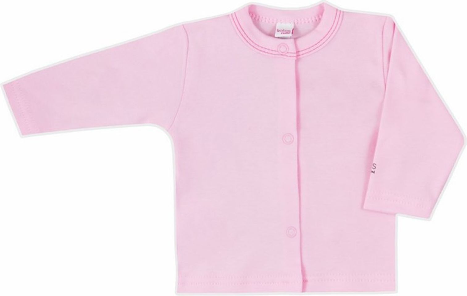 Kojenecký kabátek Bobas Fashion Mini Baby růžový - 80 (9-12m) - obrázek 1