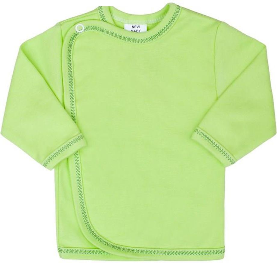 Kojenecká košilka New Baby zelená - Kojenecká košilka s vyšívaným obrázkem New Baby zelená - obrázek 1