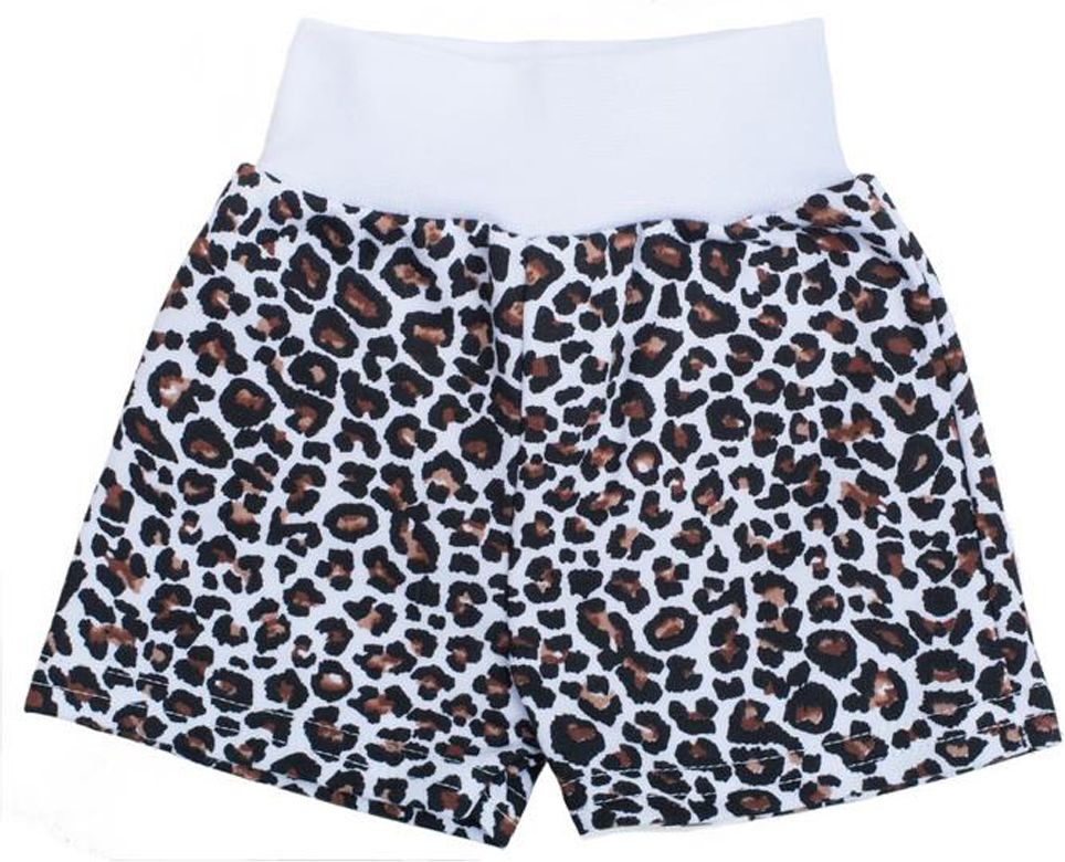 Kojenecké kraťásky New Baby Leopardík hnědé - 68 (4-6m) - obrázek 1