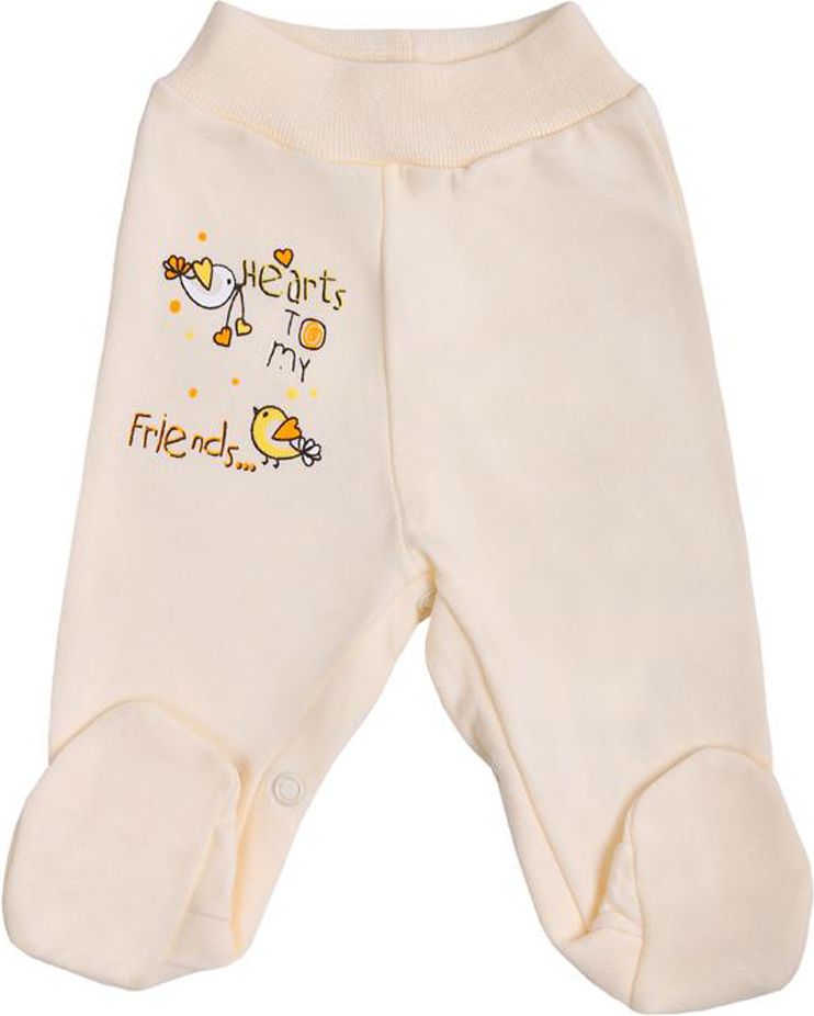 Kojenecké polodupačky Bobas Fashion Benjamin béžové - 86 (12-18m) - obrázek 1