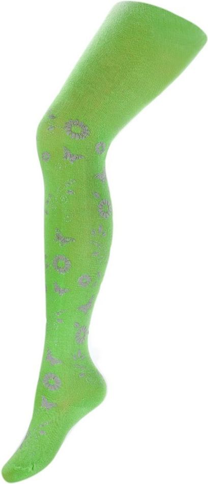 Bavlněné punčocháče 3D New Baby zelené - Bavlněné punčocháče 3D New Baby zelené - obrázek 1