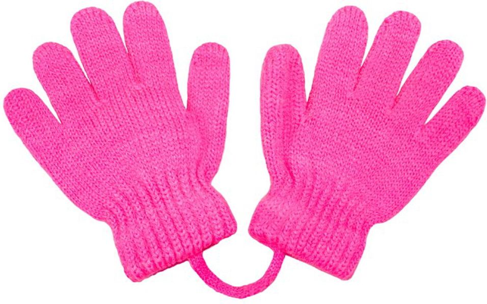 Dětské rukavičky New Baby tmavě růžové - Dětské rukavičky New Baby tmavě růžové - obrázek 1