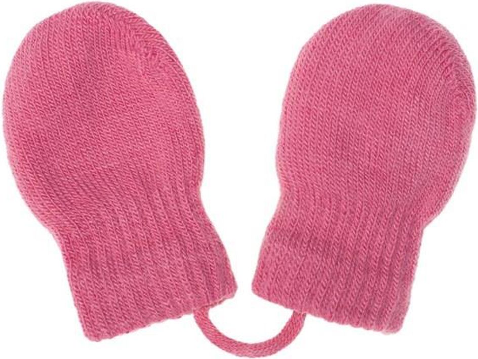 Dětské zimní rukavičky New Baby růžové - Dětské zimní rukavičky New Baby růžové - obrázek 1