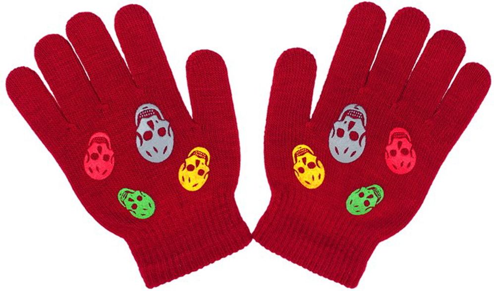 Dětské zimní rukavičky New Baby Girl červené - Dětské zimní rukavičky New Baby Girl červené - obrázek 1