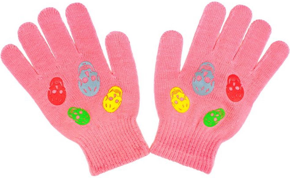 Dětské zimní rukavičky New Baby Girl růžové - Dětské zimní rukavičky New Baby Girl růžové - obrázek 1