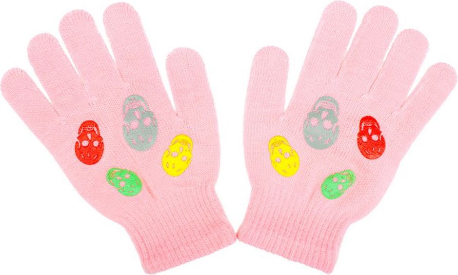 Dětské zimní rukavičky New Baby Girl světle růžové - Dětské zimní rukavičky New Baby Girl světle růžové - obrázek 1