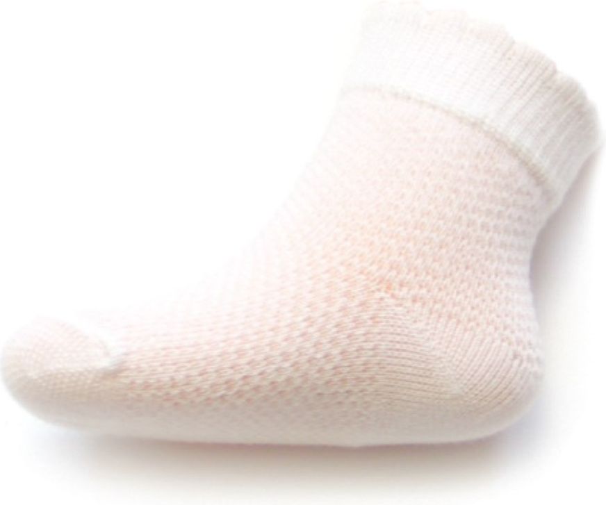 Kojenecké ponožky se vzorem New Baby bílé - 56 (0-3m) - obrázek 1