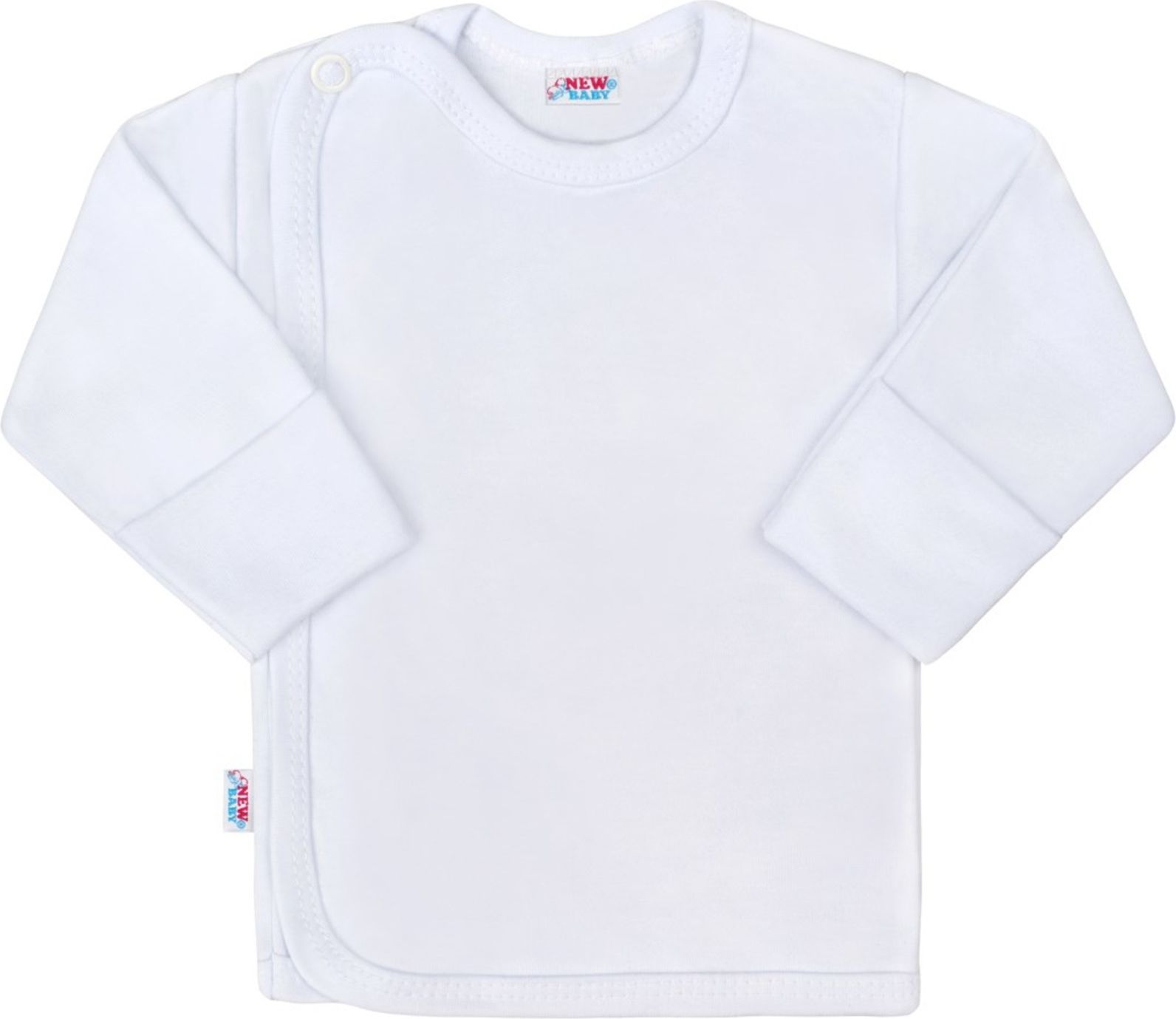 Kojenecká košilka New Baby Classic II bílá - Kojenecká košilka New Baby Classic II bílá - obrázek 1