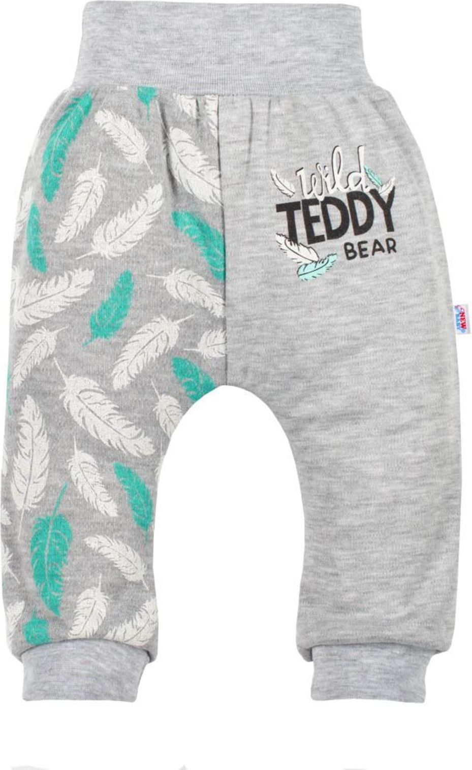 Kojenecké bavlněné tepláčky New Baby Wild Teddy - Kojenecké bavlněné tepláčky New Baby Wild Teddy - obrázek 1