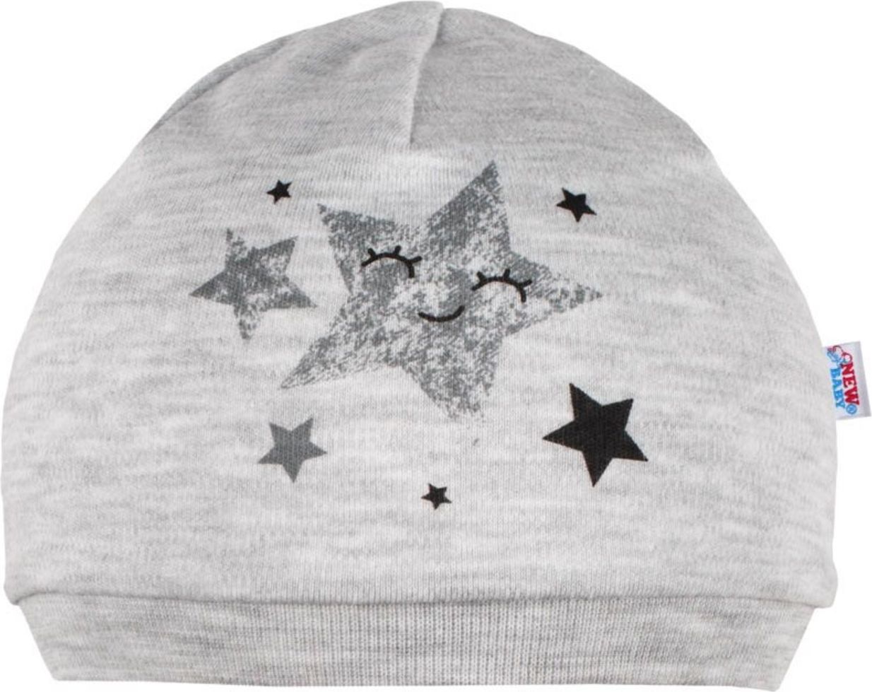 Kojenecká čepička New Baby Stars - Kojenecká čepička New Baby Stars - obrázek 1