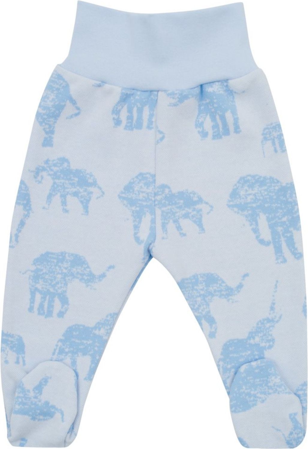 Zimní kojenecké polodupačky Baby Service Sloni modré - Zimní kojenecké polodupačky Baby Service Sloni modré - obrázek 1