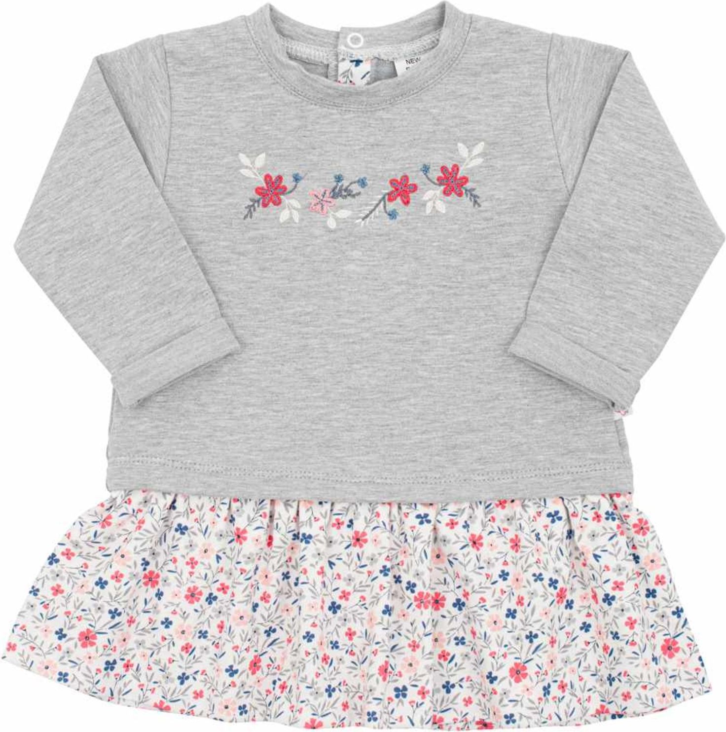 Kojenecké šatičky s dlohým rukávem New Baby For Girls - Kojenecké šatičky s dlohým rukávem New Baby For Girls - obrázek 1