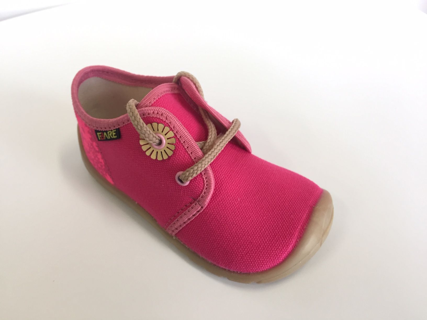 Barefoot první botičky FARE BARE 5011451 růžové Velikost: 22 - obrázek 1