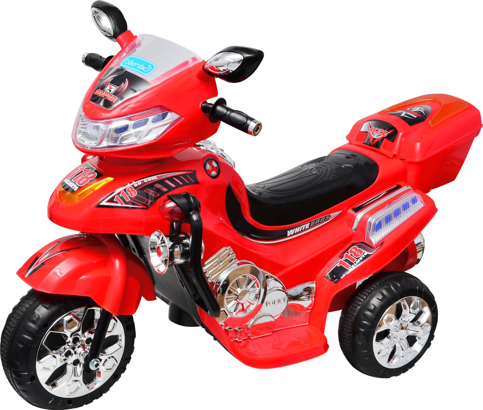 Ramiz Elektrická motorka F 928 6V - červená - obrázek 9