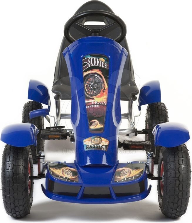 Šlapací čtyřkolka Go-Kart F618 - červená - obrázek 2