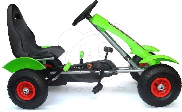 Šlapací čtyřkolka Go-Kart F618 - modrá - obrázek 10