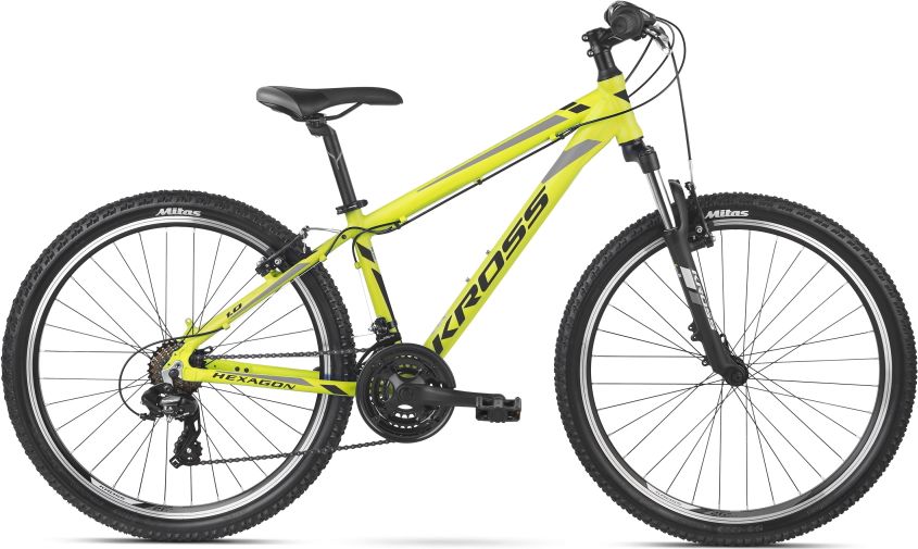 Kross Hexagon 26" - model 2020 černá/bílá/grafitová - S (17'') - obrázek 2