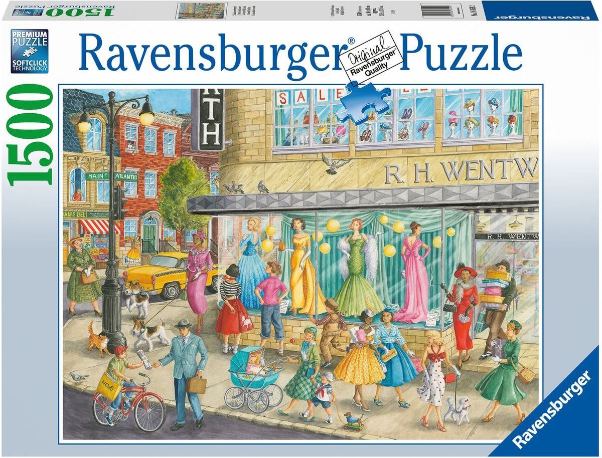 Ravensburger puzzle 164592 Nákupní třída 1500 dílků - obrázek 1