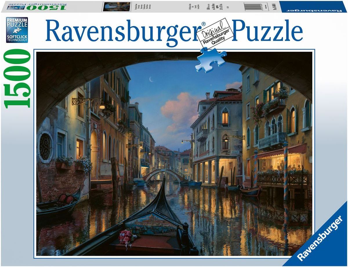 Ravensburger puzzle Benátský sen 1500 dílků - obrázek 1