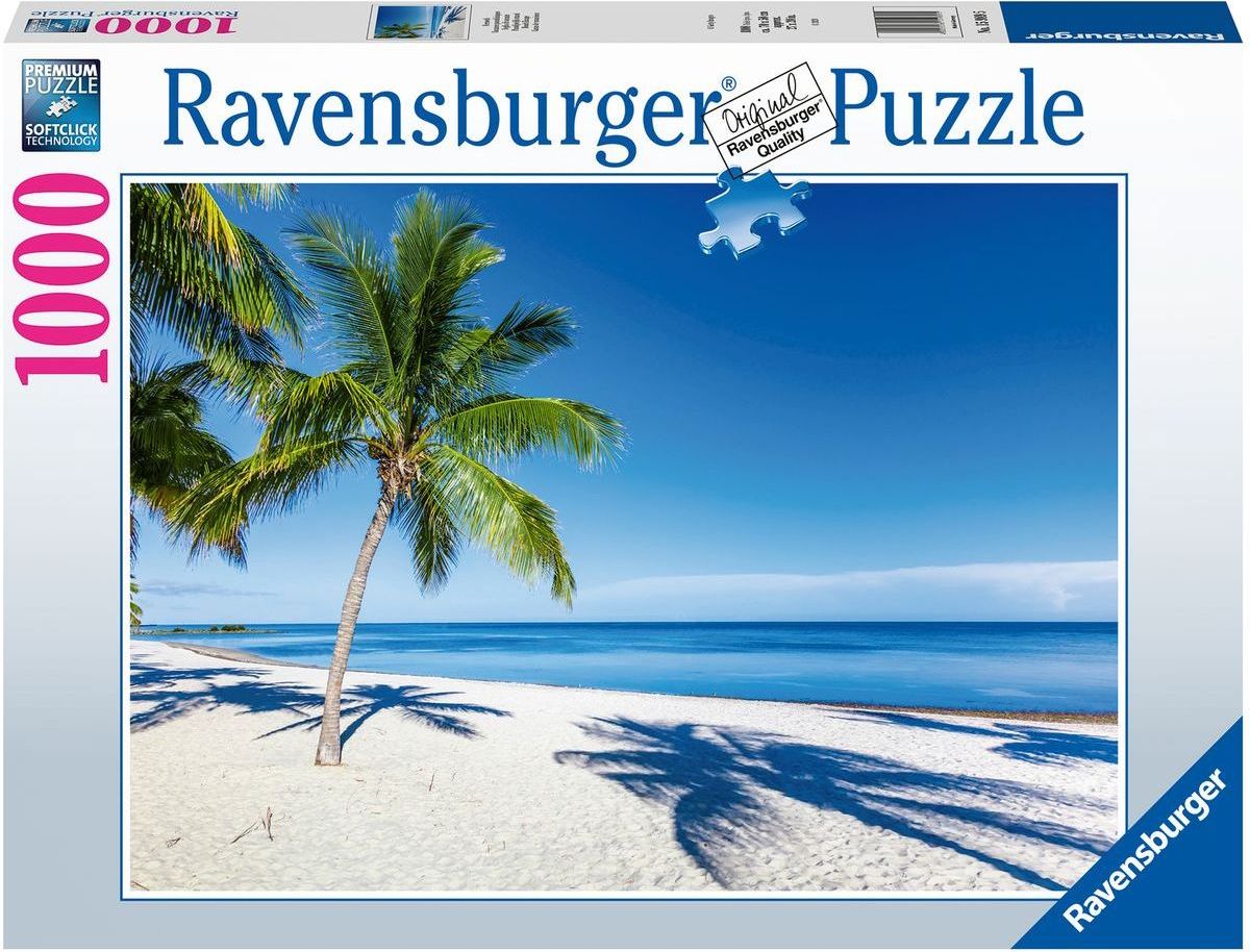 Ravensburger puzzle Pláž 1000 dílků - obrázek 1