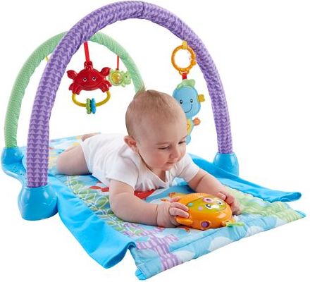 Fisher-Price Hrací dečka a tunel 2v1 - obrázek 1