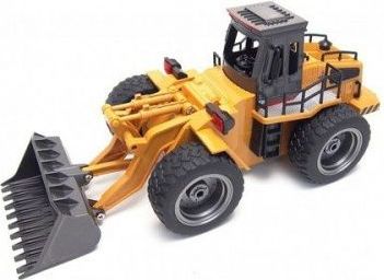 Kolový nakladač 1:18 S KOVOVOU LŽÍCÍ 4x4 - obrázek 1