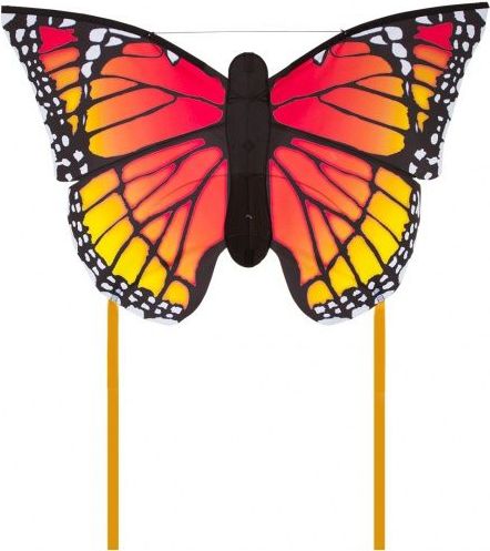 Motýl červeno žlutý 130 cm - obrázek 1