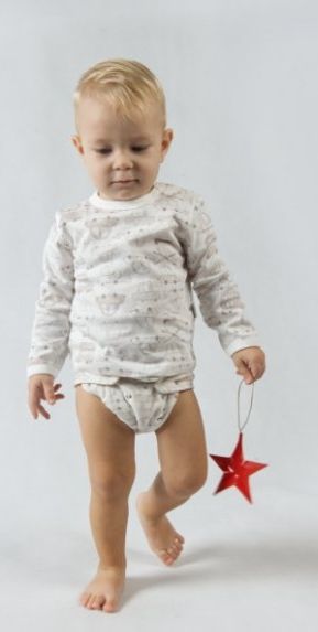 Mamatti Látková plenka EKO sada - kalhotky + 2 x plenka, vel. 3 - 8 kg, Mouse - obrázek 4